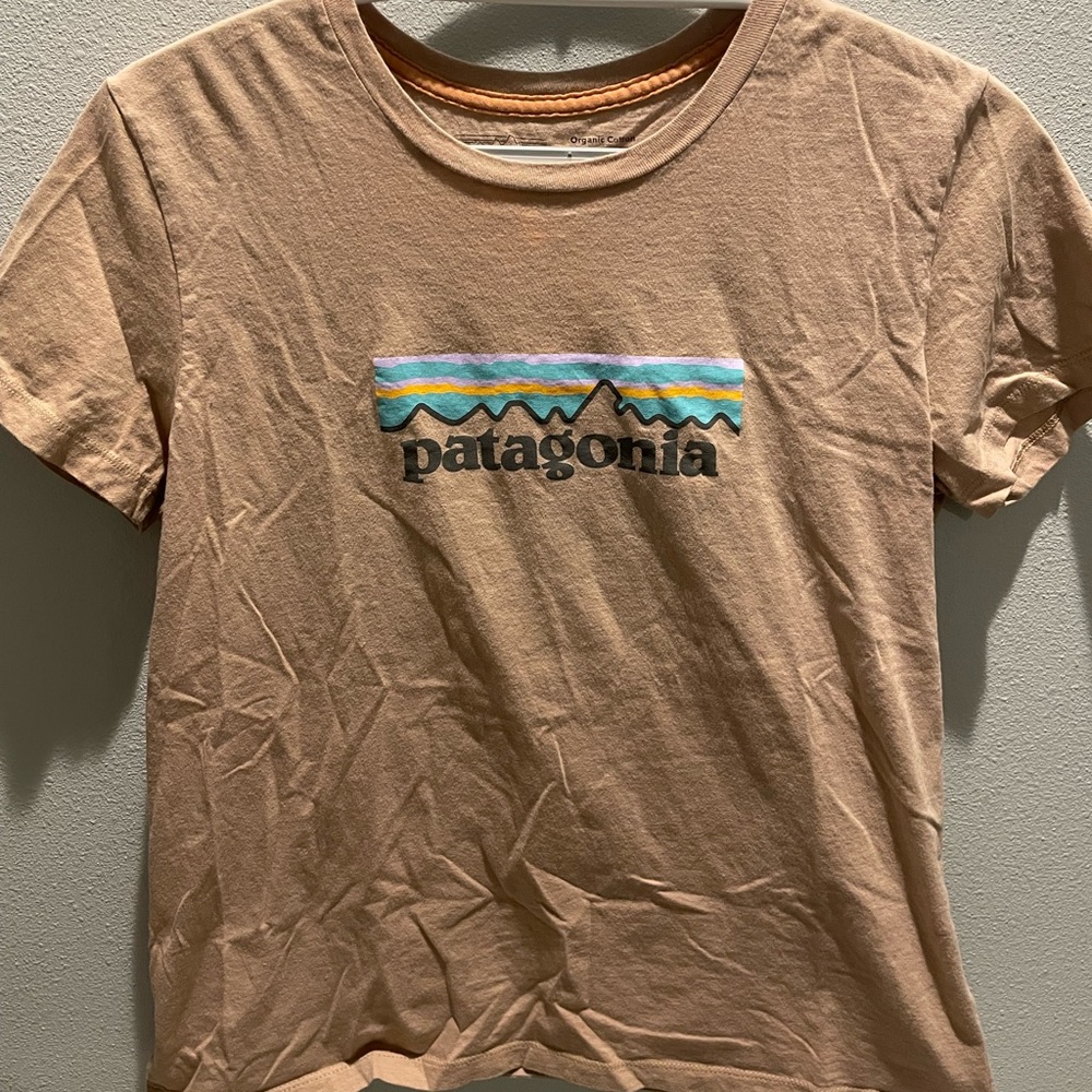 Tan Patagonia T-Shirt